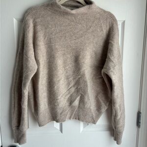 Tahari Soft Taupe Turtleneck Sweater